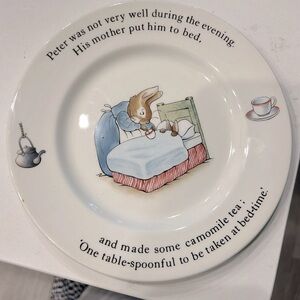 Vintage Beatrix Potter Wedgwood plate
